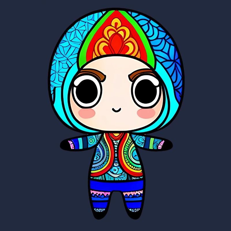 Chibi Zentangle