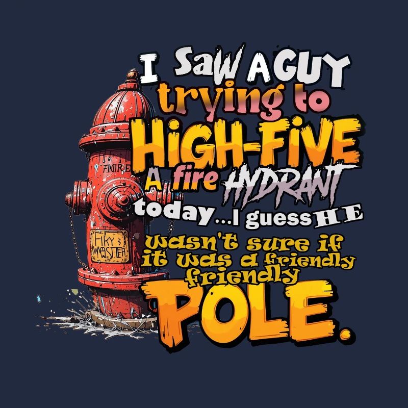 High Five on a Fire Hydrant