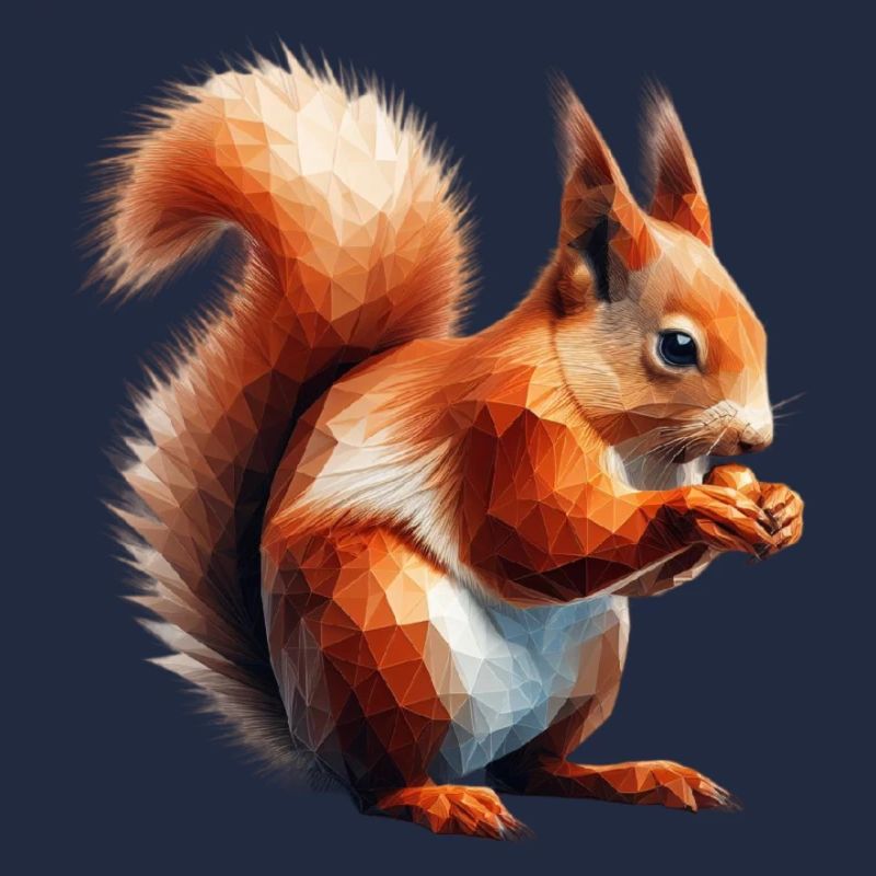 Eichhörnchen Polygon