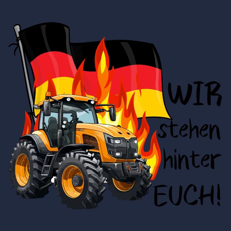 Wir stehen hinter den Bauern