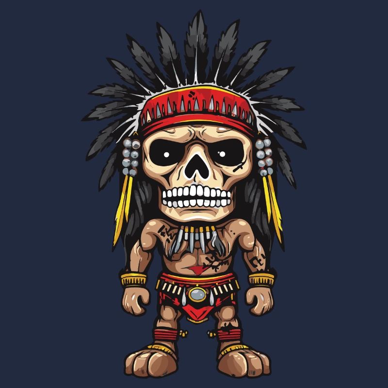 Apache Indianer Skelett