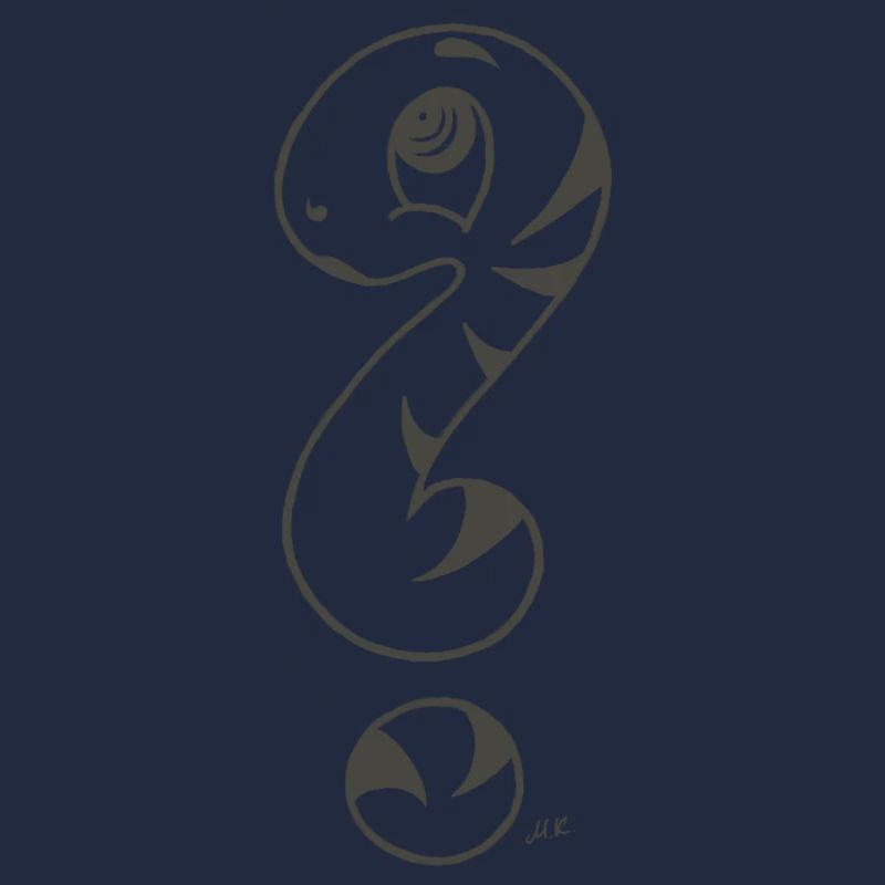 Point d’interrogation serpent