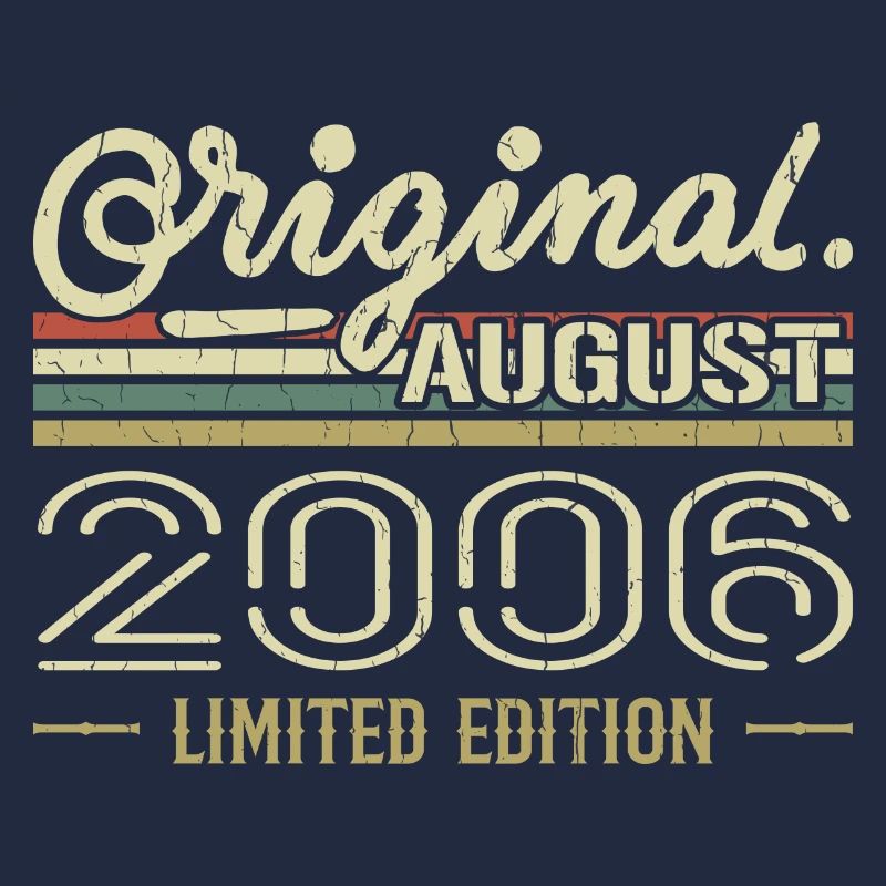 August 2006 Birthday August 2006 August 2006 Retro