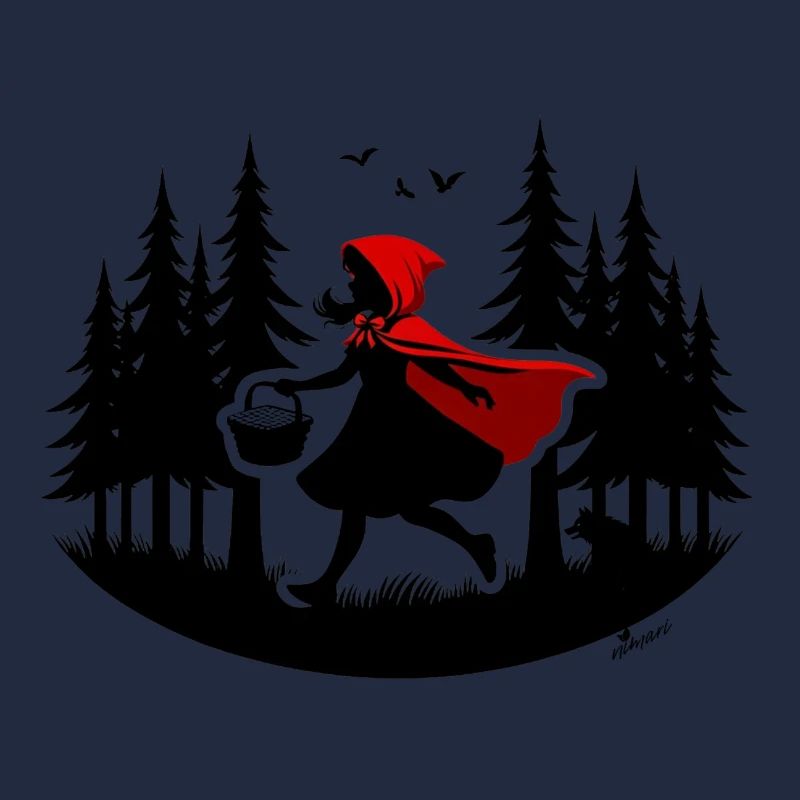 Comme le Petit Chaperon Rouge à travers la forêt, attention aux loups !