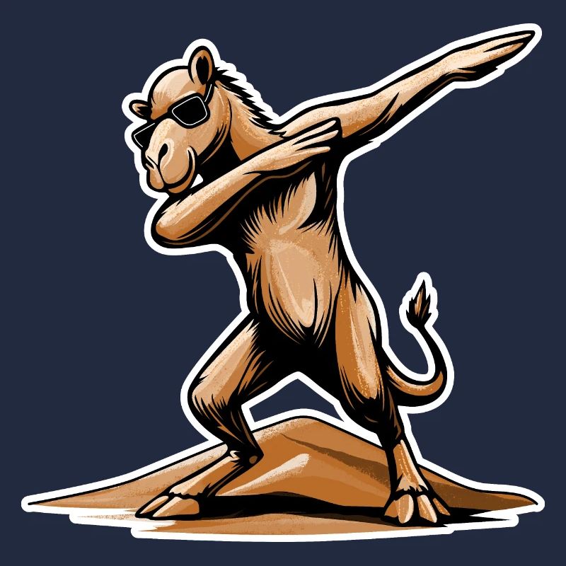 Cool Dab Dance Dromedary – Desert Fun à Dubaï