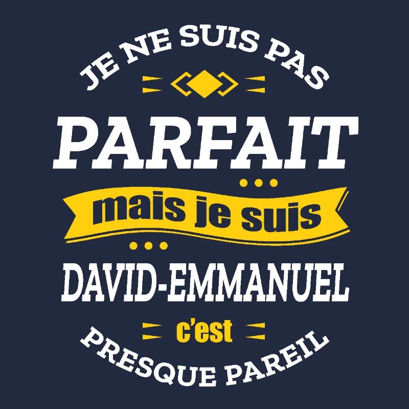DAVID-EMMANUEL PARFAIT - PRENOM DAVID-EMMANUEL