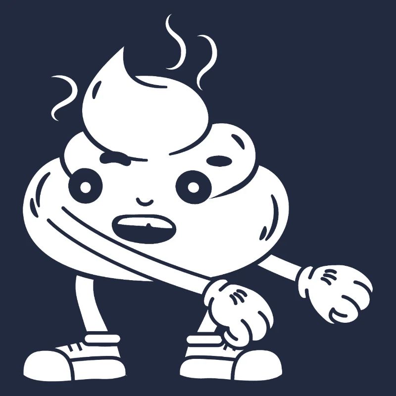 Drôle de tas de caca dansant