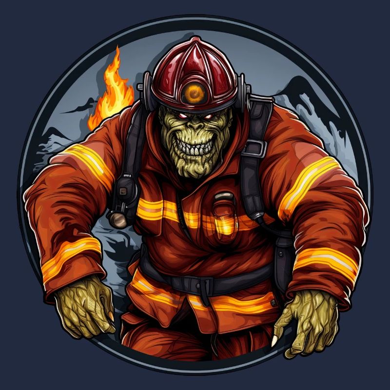 Brigade de pompiers monstre