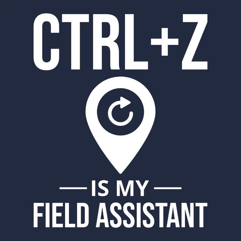 CTRL+Z Field Assistant Modification des données SIG Annuler