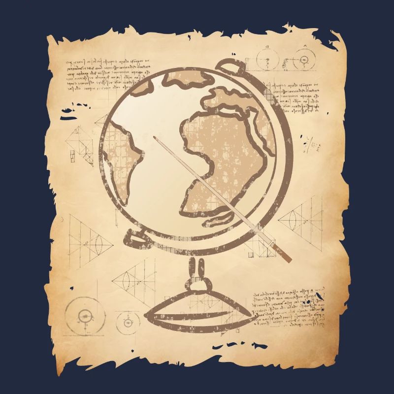 Géographie - Vintage Globe & Pointer