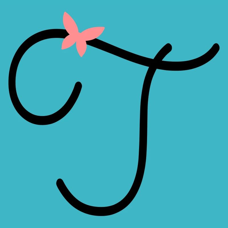 Lettre T Papillon Lettre