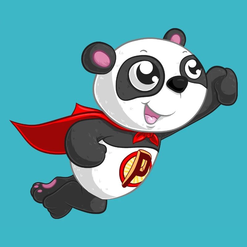 Superhero Panda