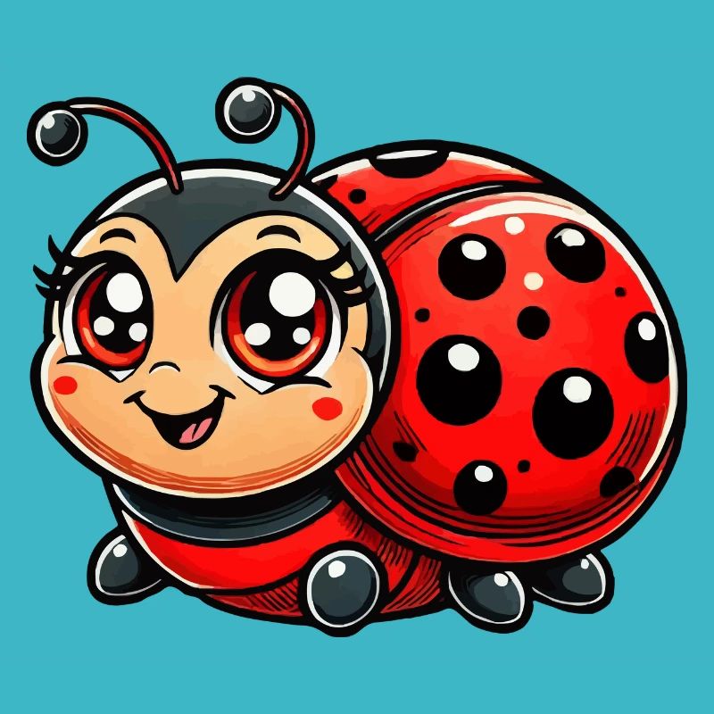 Ladybug cartoon animal