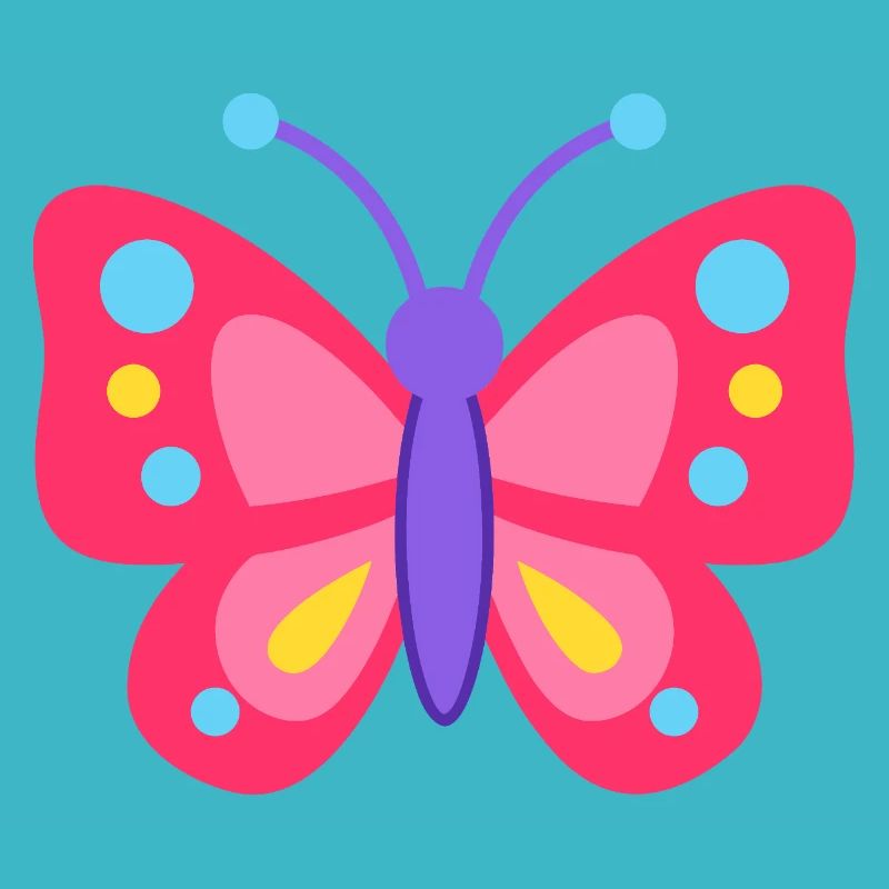 Rêve de papillon coloré