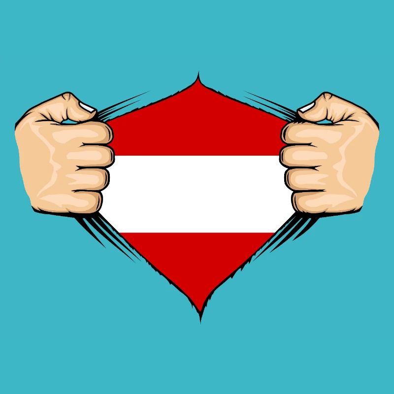 Conception du drapeau de l’Autriche