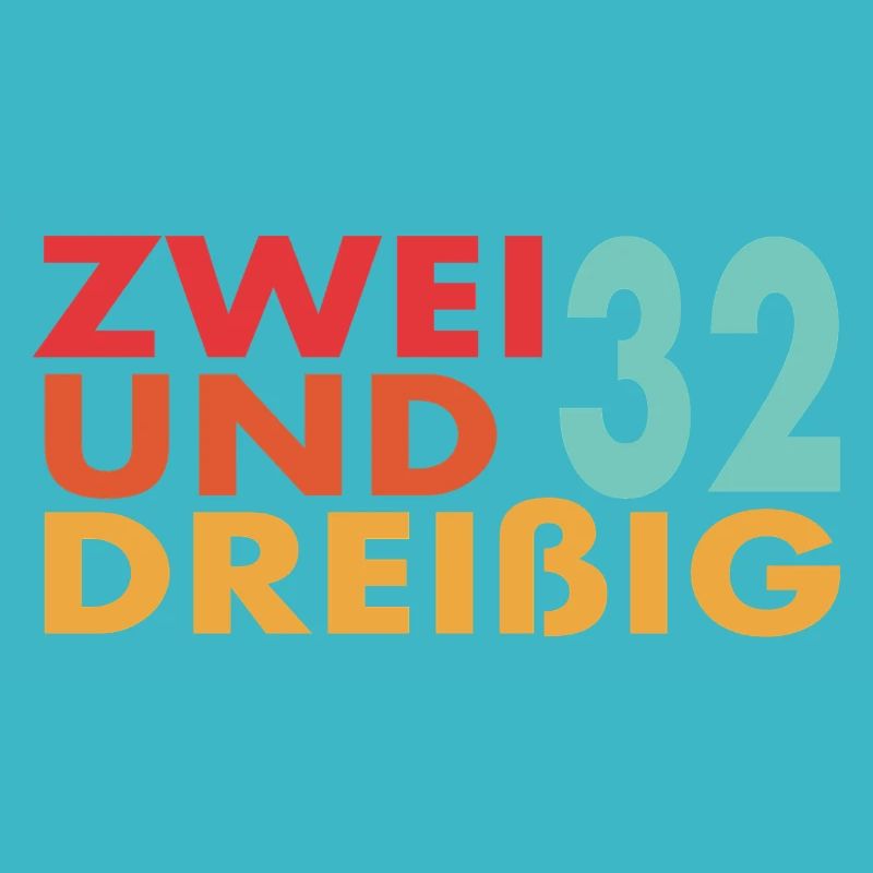 32. Geburtstag Geschenkidee