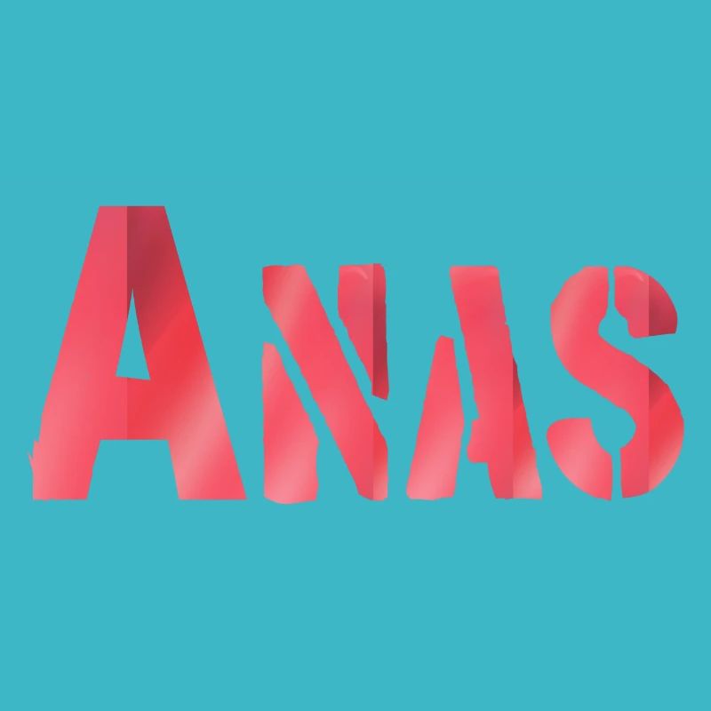 Ana's Name Red text