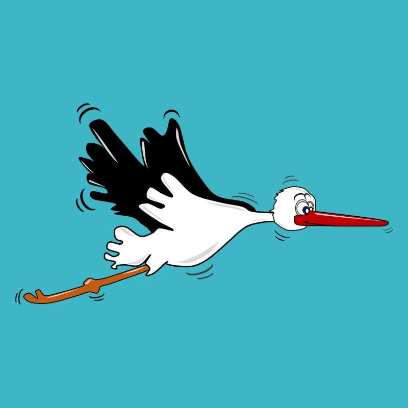 Animal Stork Alsace
