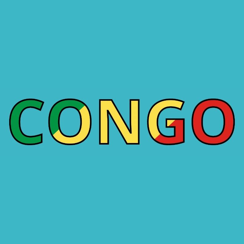 Flagge des Kongo