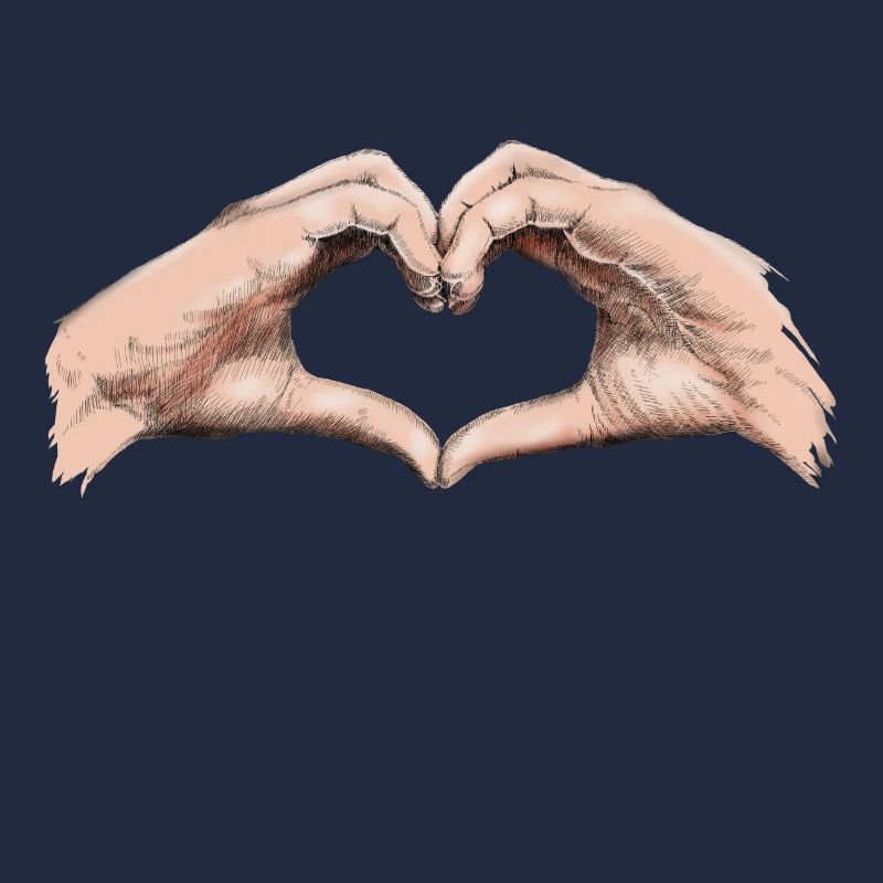 Hands heart