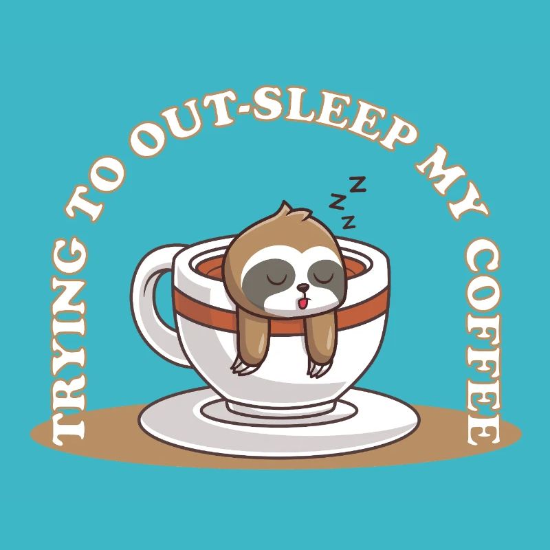 Essayer de dormir plus longtemps que mon café – Sloth Coffee