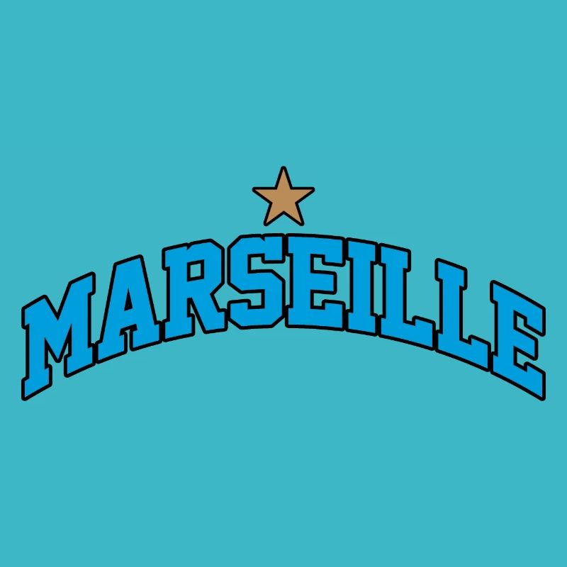 Marseille-Logo: Mediterranes College-Design