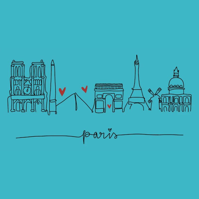 Stadt der Liebe Paris