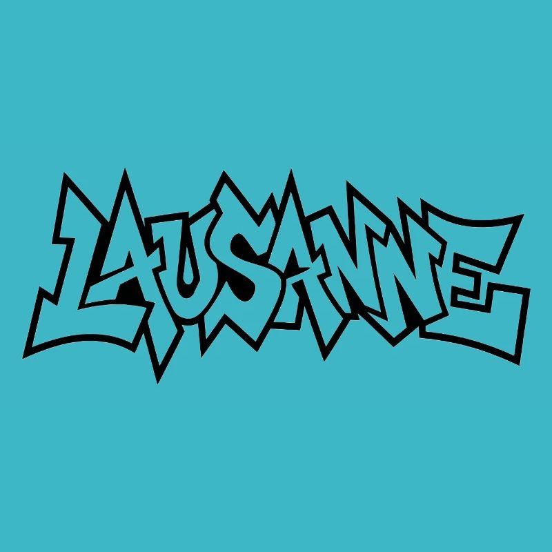 Lausanne Graffiti Tag