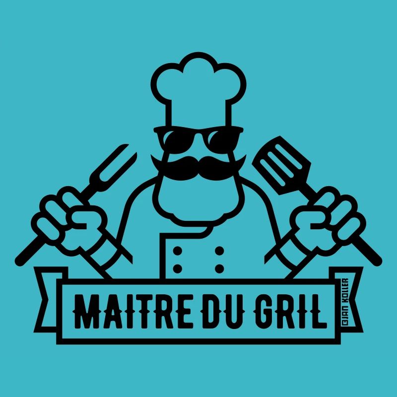 Maître Du Gril (Griller / Barbecue / BBQ / 1C)