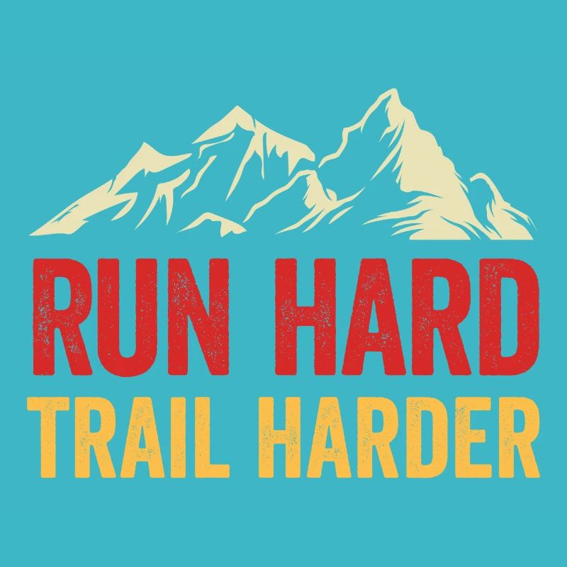 Courez fort. Trail plus difficile