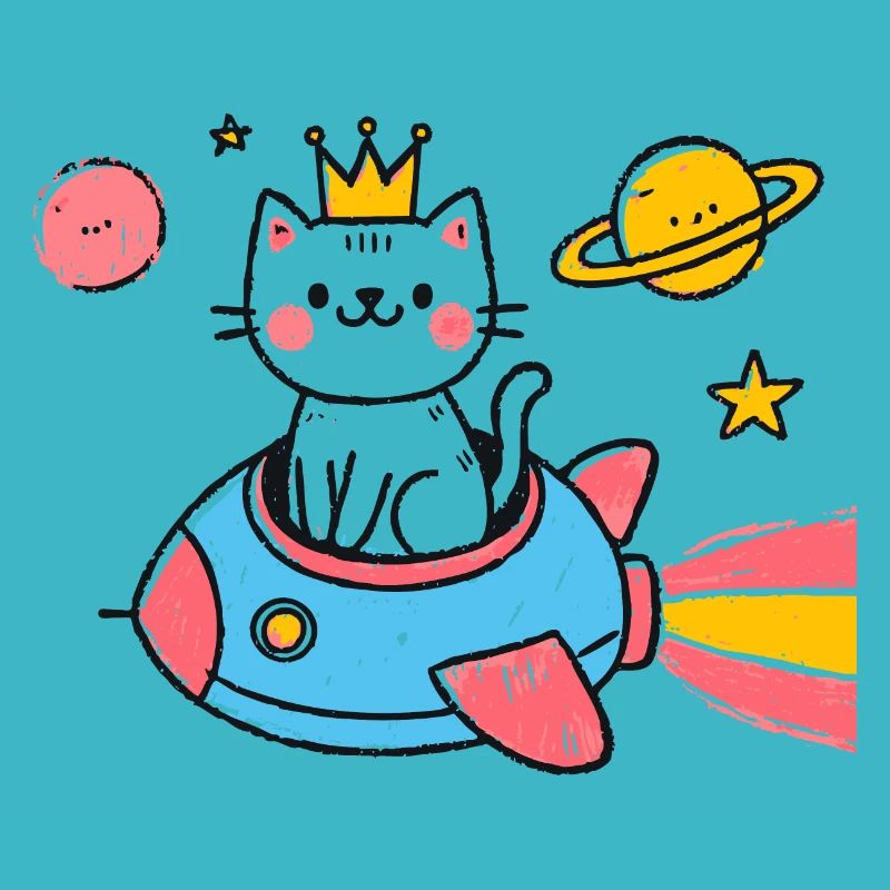 Cat in space