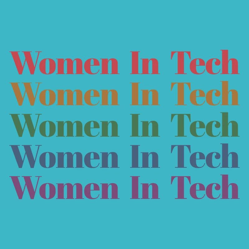 Frauen in Tech Software Entwickler Lehrer Geschenk