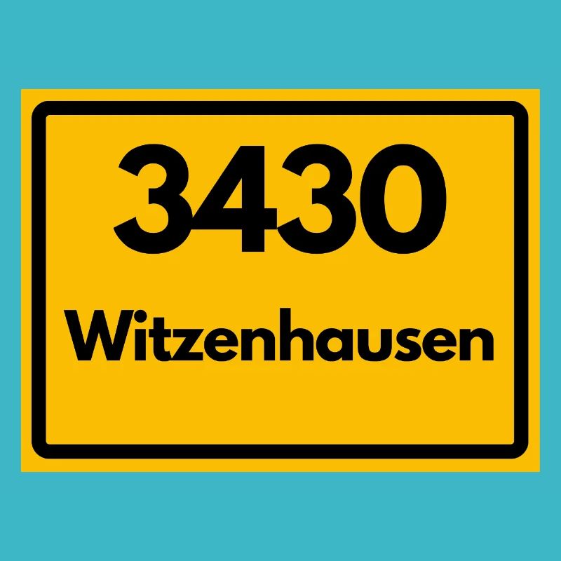 OLD POSTCODE ZIP CODE RETRO 3430 WITZENHAUSEN