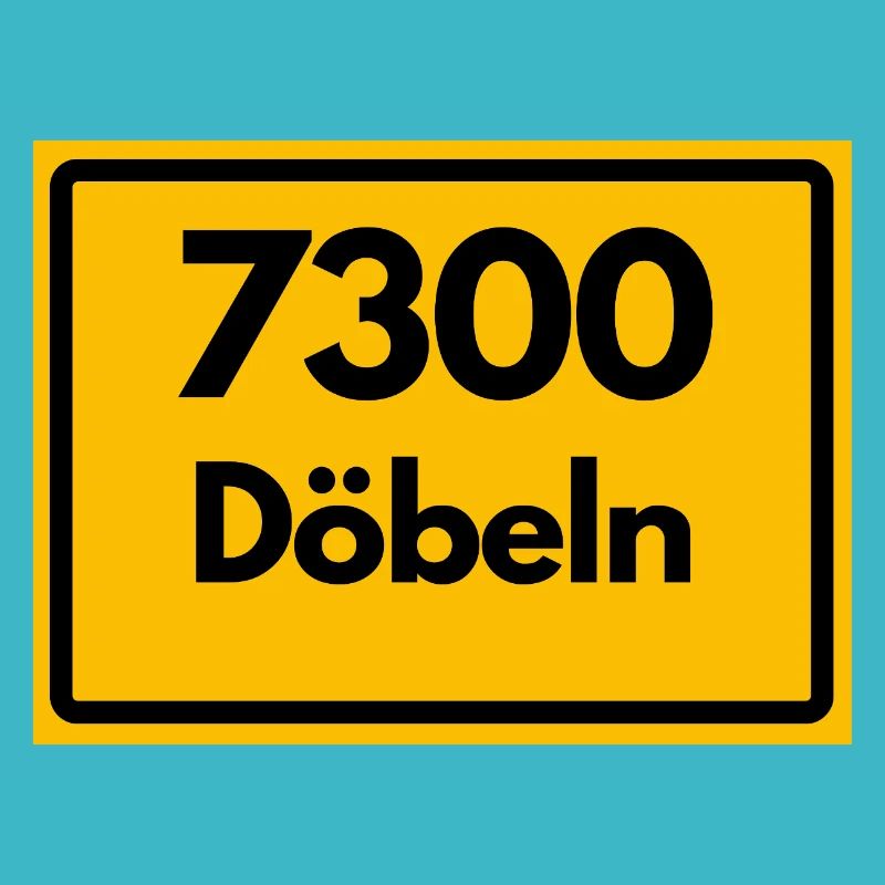 OLD POSTCODE 7300 DÖBELN SAXONY DDR OSTALGIE