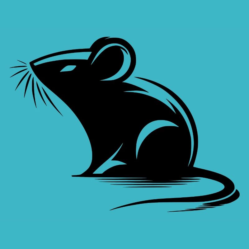 Little Cute Mouse Drawing
