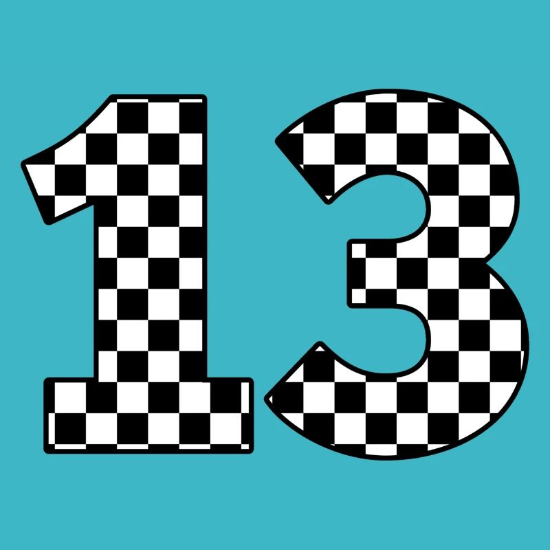 Nummer 13 plaid