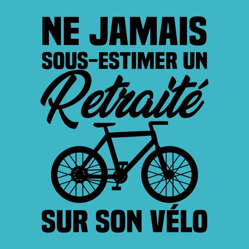 Ne jamais sous estimer un retraité sur son vélo