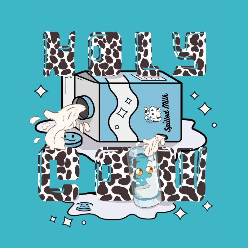 Holy Cow - Cowhide Pattern