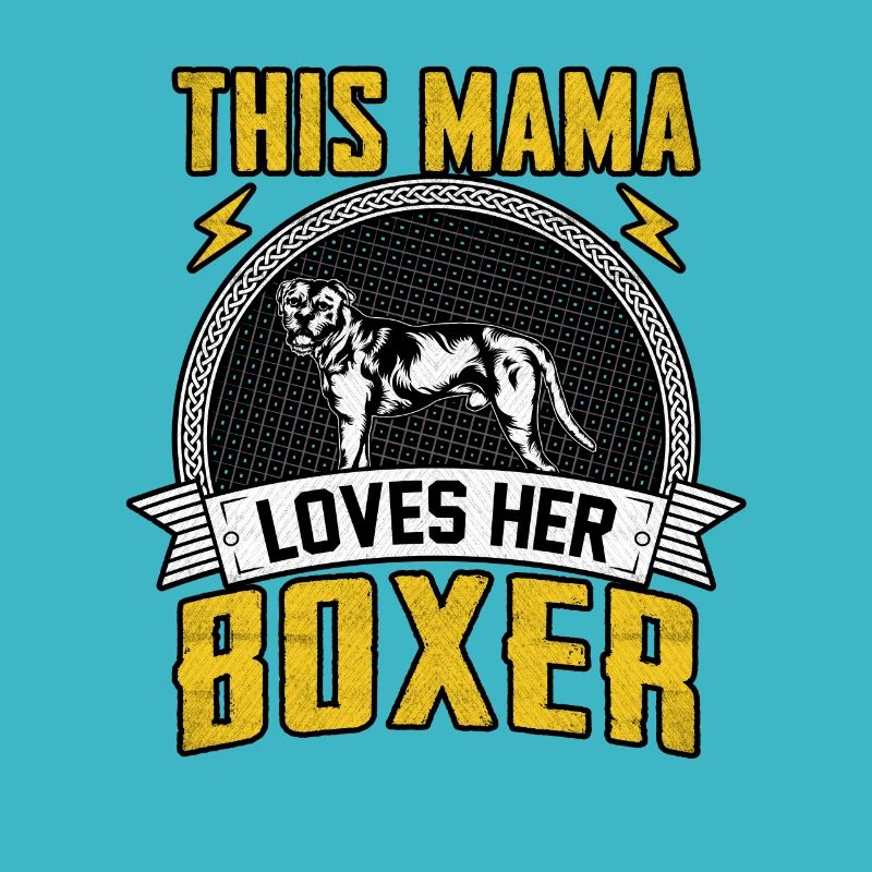 Cette maman aime son boxer