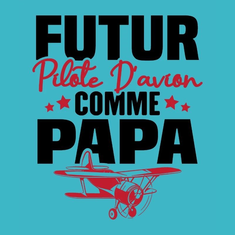 Futur Pilote d'avion comme Papa