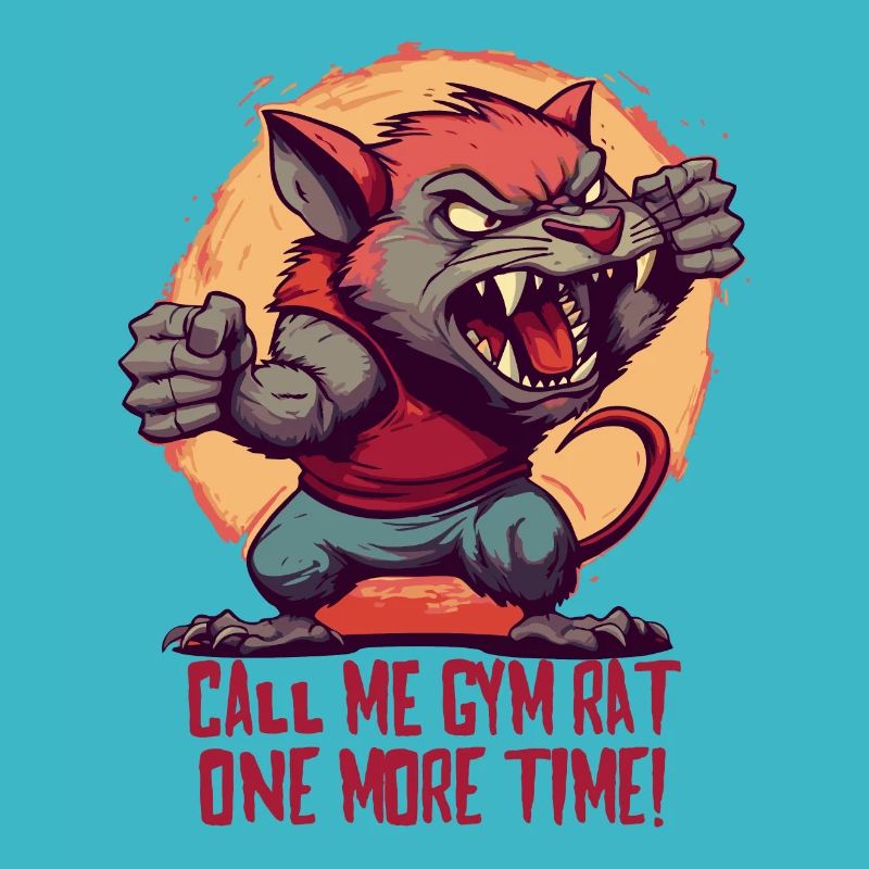 Nenn mich noch einmal eine Fitnessstudio-Ratte