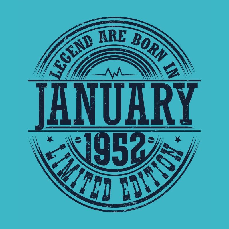 Janvier 1952, Anniversaire Janvier 1952, Janvier
