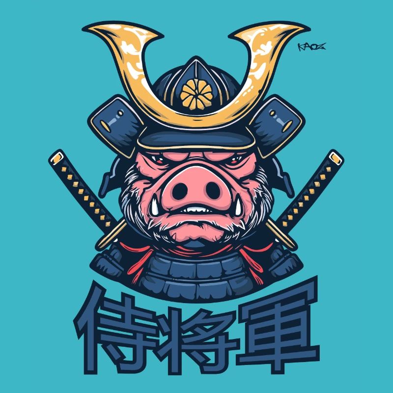 Shogun Samurai Schwein