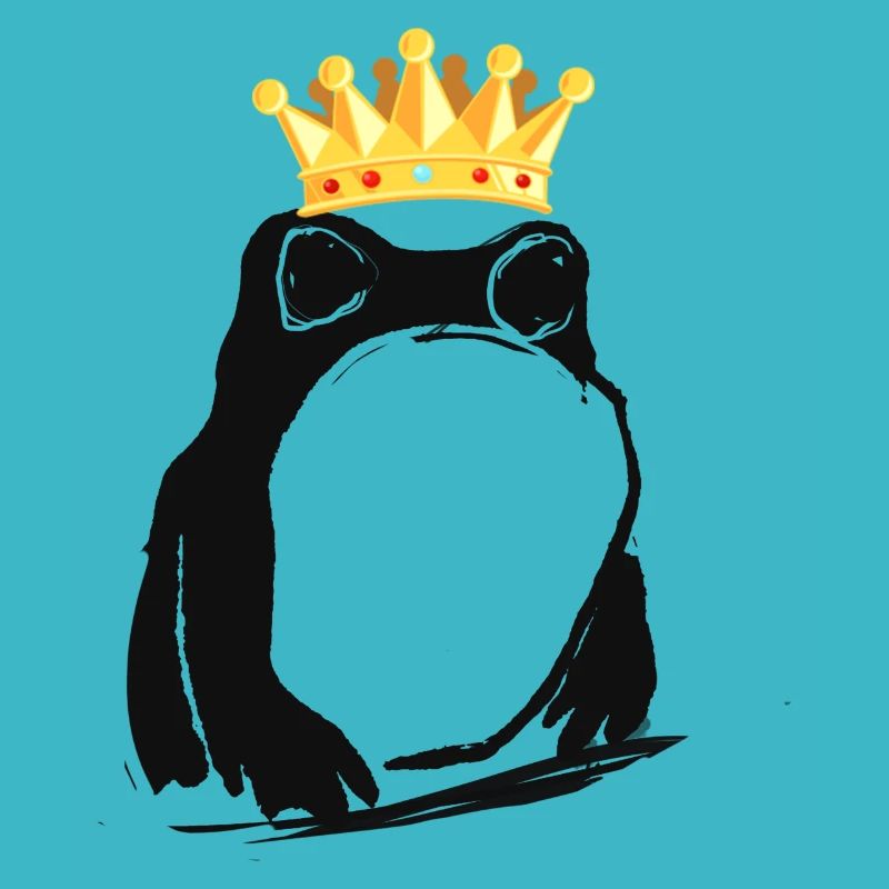 Frog Prince, Frog, Crown,comic
