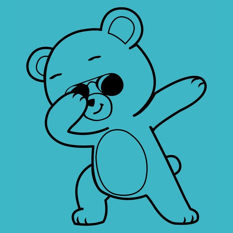 dabbing bär cool