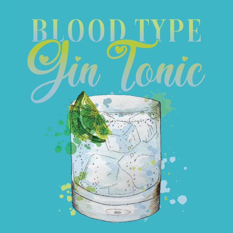 Blood Type gin and tonic cocktail for bartenders