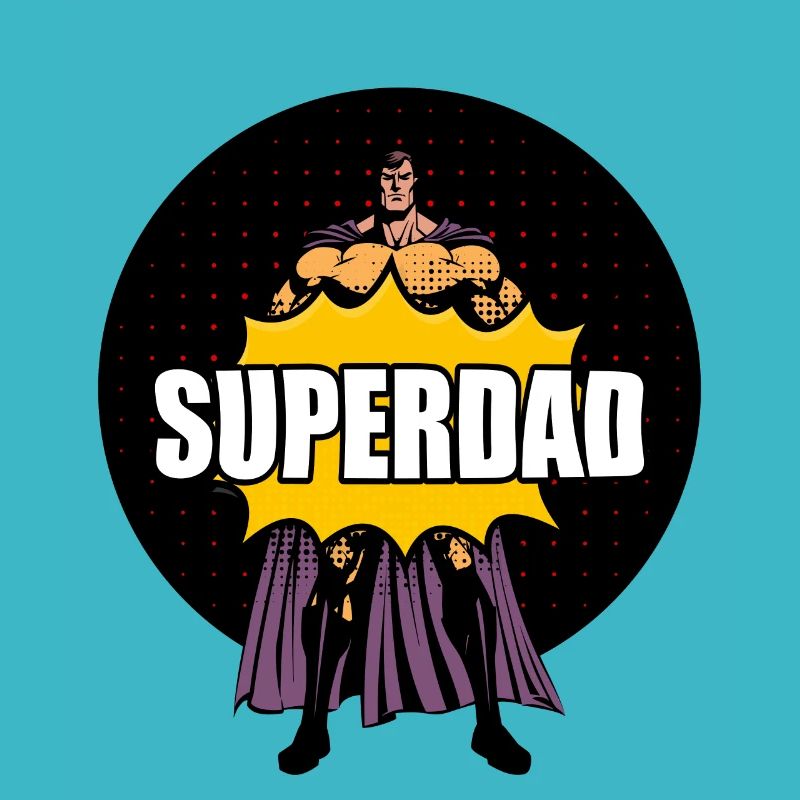 Superdad Held Vater Geschenkidee