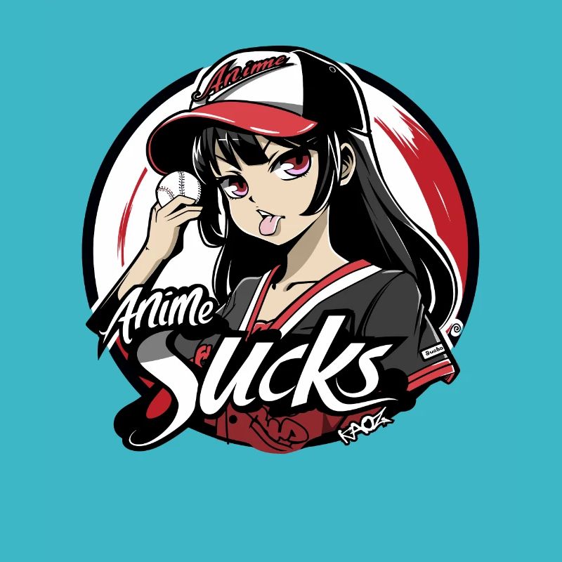 Baseball-Mädchen denkt, Anime ist doof