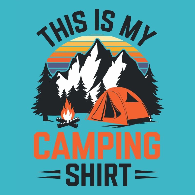 C’est mon t-shirt de camping 3 x5400