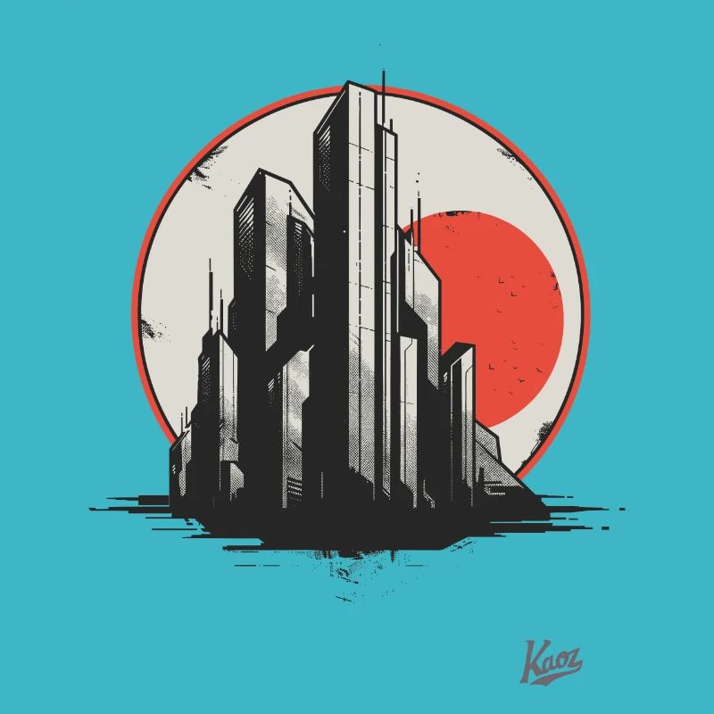 L’architecture brutale du futur et de la science
